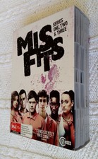 MISFITS - SERIES 1-3 - DVD, 7-DISC BOX SET, R-4, LIKE NEW, FREE POST+TRACKING