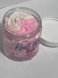 Luxurious Whipped Shea Body Butter, Mango & Aloe Vera Butters & Natural Oils - Picture 1 of 8