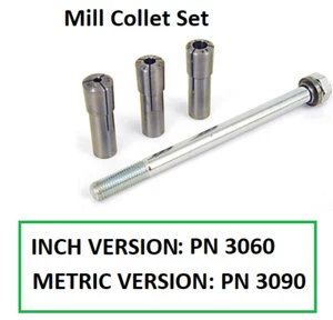 Sherline PN 3060 (ZOLL) ODER 3090 (METRISCH) Frässpannhülse Set. - Bild 1 von 3