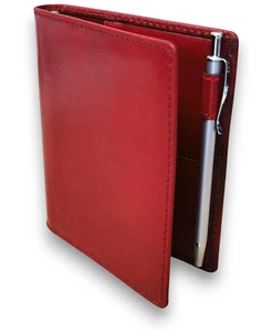 Succes Deluxe Mini Leder Organizer Rot A8 Ringbuch offen 11 mm Ringung PM111DL12 - Bild 1 von 5