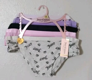 Juicy Couture 5er Pack Damen X Large Höschen ohne Höschen Linien. Neu mit Etikett - Bild 1 von 7