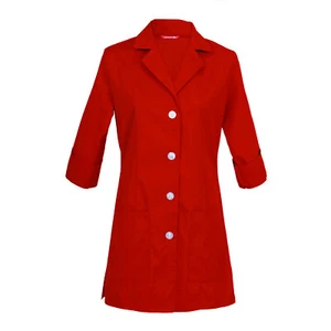 Women's 3/4 Sleeve Lab Coat - Picture 1 of 42