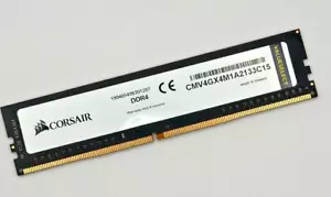 Corsair CMV4GX4M1A2133C15 4GB DDR4 2133MHz CL15 288-Pin Desktop RAM - Picture 1 of 1