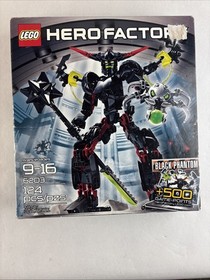 RARE! LEGO HERO FACTORY #6203 Black Phantom New.See Pictures For Box Condition