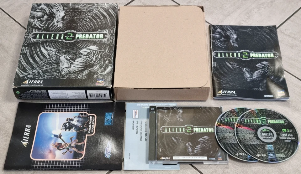 Aliens Versus Predator 2 Big Box Version For PC CD-Rom Complete Sierra - Image 1 of 4