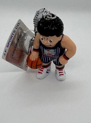 Vintage 1988 Lil Sports Brat Keychain NBA ROCKETS NWT RARE FREE SHIPPING - Image 1 of 4