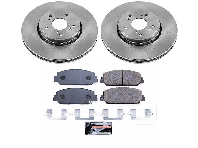 Kit de pastillas de freno delanteras y rotor para Acura RDX 2013-2018 2014 2015 2016 YD782YS Foto 1 de 1