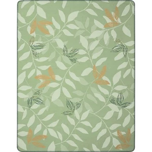 BIEDERLACK Greenery Wohndecke Kuscheldecke Sofadecke Couchdecke 150x200 cm - Bild 1 von 8