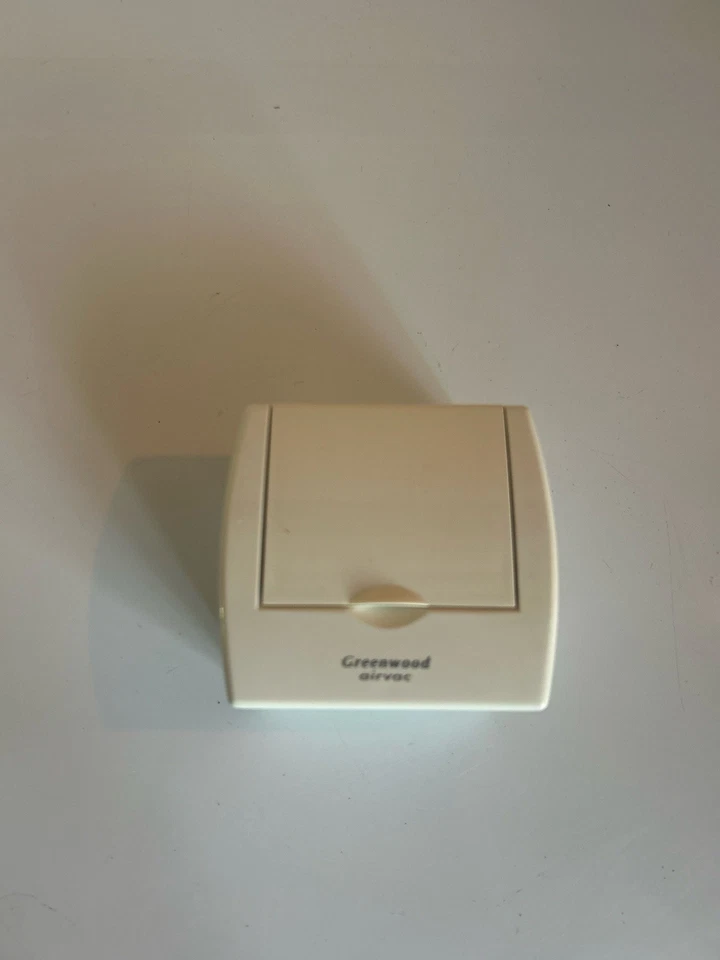 HHRW Greenwood Airvac Feuchtigkeitssensor mit Fernbedienung weiß - Bild 1 von 4