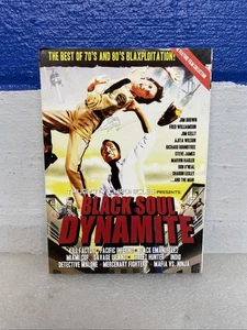 Black Soul Dynamite 10 Film DVD 3 Disc Set New And Sealed With Slipcover￼ - Picture 1 of 5