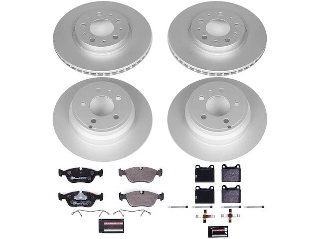 Kit de pastillas de freno y rotor delanteras y traseras para Volvo S70 1998-2000 tracción delantera 1999 JN133DQ Foto 1 de 1