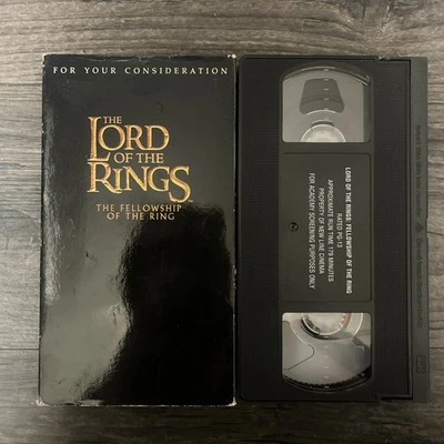 LORD OF THE RINGS - For Your Consideration - FYC - Academy Awards - RARE VHS - Image 1 of 2