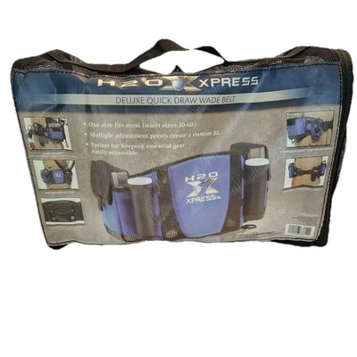 Cinturón de vadera H2O Xpress Deluxe Quick-Draw talla única para la mayoría NUEVO Foto 1 de 4