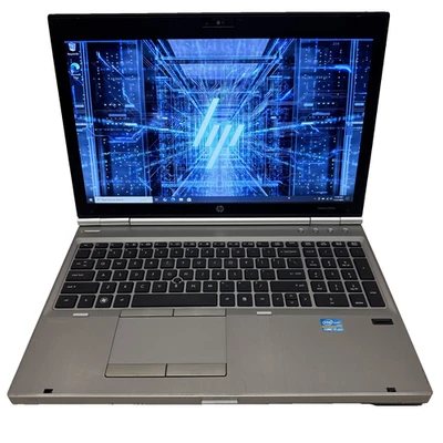 HP EliteBook 8560p | i7-2620M 16GB RAM 512GB SSD | HD+, Win 10 Pro, AMD HD, DVD - Image 1 of 4