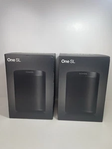 Sonos ONESLUS1BLK One SL Altoparlante wireless - Nero 1 paio - Foto 1 di 10