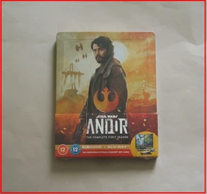 STAR WARS ANDOR FIRST SEASON 1 - UK 4K ULTRA HD + BLU-RAY STEELBOOK * NEW β
ππ¨ - Picture 1 of 5
