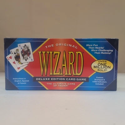 The Original Wizard Deluxe Edition Card Game, Ultimate Game of Trump! Ages 10+ - Image 1 of 4