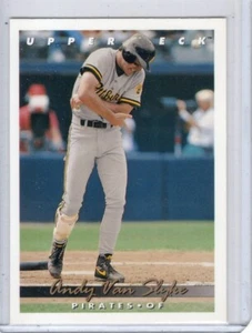 1993 Upper Deck Andy Van Slyke #124 Pittsburgh Pirates Baseball Card  - Picture 1 of 2
