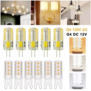 5/10/20PCS G4 G9 LED Corn Bulb 3W 4W 2835 SMD Ceiling Fan Lamp Landscape Lights - Picture 1 of 13