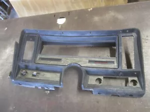 69-74 NOVA DASH GAUGE CLUSTER TRIM BEZEL W/ NICE RADIO AREA NON HACKED OEM L@@K - Picture 1 of 9