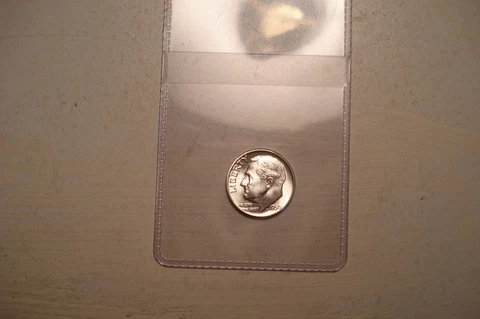 1950-P roosevelt dime Cover