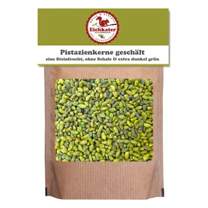 Pistazienkerne Natur von Eichkater ohne Schale, ohne Haut, nicht geröstet - 350g - Bild 1 von 3