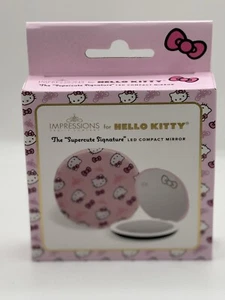 Impressionen Hello Kitty Compact Spiegel mit 3-facher Vergrößerung Rosa Neu. - Bild 1 von 5