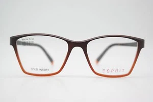 Brille ESPRIT ET17465 Braun Rotbraun Eckig Brillengestell eyeglasses Neu - Picture 1 of 6