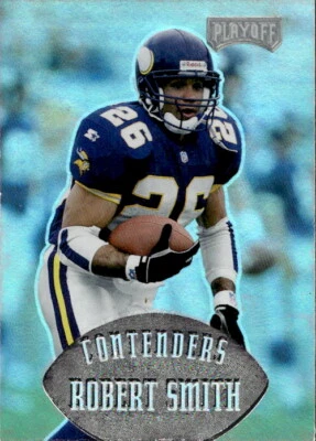 1997 Playoff Contenders Robert Smith 82 Minnesota Vikings - Image 1 of 2