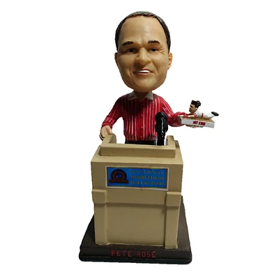 Pete Rose Cincinnati Reds HOF Enshrinement (Regular) Bobblehead MLB Cover