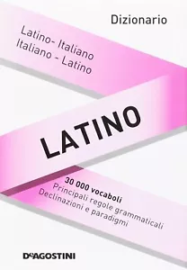 DIZIONARIO LATINO ITALIANO ITALIANO LATINO - DE AGOSTINI - - Foto 1 di 2