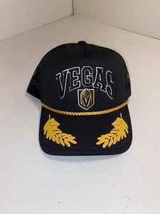 Las Vegas Golden Knights Golden Leaf Mitchell & Ness NHL Snapback Gorra Gorra - Imagen 1 de 3