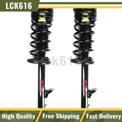 Rear Shocks Struts Coil Springs 2X For 1993 1994 1995 1996 1997 Dodge Intrepid - Image 1 of 2