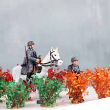 Miniatures Shrubs HO/OO Scale Seasonal Multicolor Plants War Game Scene Model