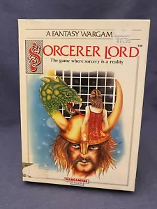 Sorcerer Lord Fantasy Wargame 1988 PC juego de computadora PSS 5,25 3,5 disquete caja grande - Imagen 1 de 11