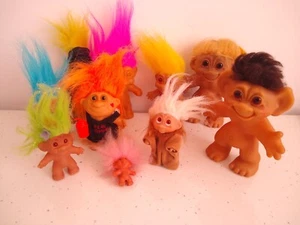 Konvolut 10 Troll Toys Thomas Dam Puppen Bleistift andere - Bild 1 von 8