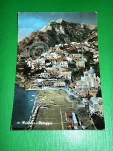 Cartolina Positano - Spiaggia 1959 - Foto 1 di 1