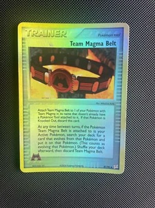 Team Magma Gürtel - 81/95 Team Magma vs Aqua - Reverse Holo - Pokémon Karte TCG MP - Bild 1 von 10