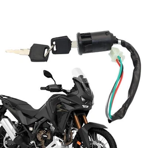 ATV Ignition Key Switch 4 Wires | Waterproof, Ignition Switch With Key Dustprof - Picture 1 of 7