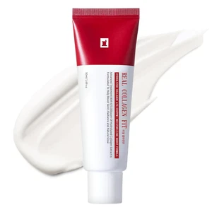 Real Collagen Fit, Collagen Face Mask, Collagen Night Wrapping Mask, Peel off Co - Picture 1 of 7