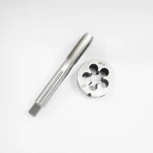 M14*1 M14*1.25 M14*1.5 M14*2 Tap+Die Set Right Hand Metric Threading HSS - Bild 1 von 16