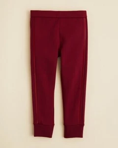 Vince Girls' Ponte Jogger Leggings, Merlot, Size 6, MSRP $58 - Picture 1 of 1