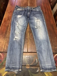 Women’s Rock Revival Abriendo Jeans Size 30 Skinny Pants - Picture 1 of 12