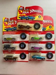 Hot wheels Menge 7x 25th Jubiläum Verschiedene Mix Autos Sammler Knopf G7 - Bild 1 von 1