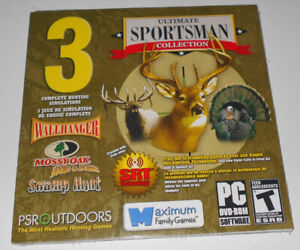 Ultimate Sportsman Collection 3 Complete Hunting Simulations PC GAME - Brand New