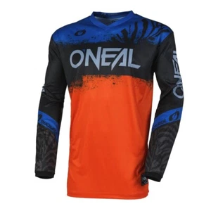 ONEAL 2025 ELEMENT JERSEY SHOCKER V.25 Black/Orange ONE006134 Size Large - Picture 1 of 2