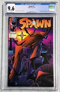 SPAWN #2 (1992) 1ª APP del Violador - Segunda APP de Spawn - CGC 9.6 SP2(2) - Imagen 1 de 4