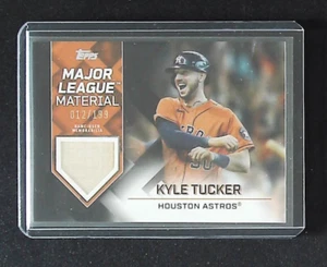2022 Topps Series 2 Major League Materials Black /199 Kyle Tucker #MLM-KT - Bild 1 von 1