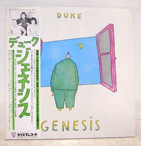 GENESIS / DUKE JAPAN ISSUE LP PROMO WL W/OBI, INSERT - Picture 1 of 9