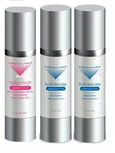 2-1.7oz Absonutrix Anti-Wrinkle Hyaluronic Acid 60% Matrixyl 3000+ Vit C Serum - Picture 1 of 5